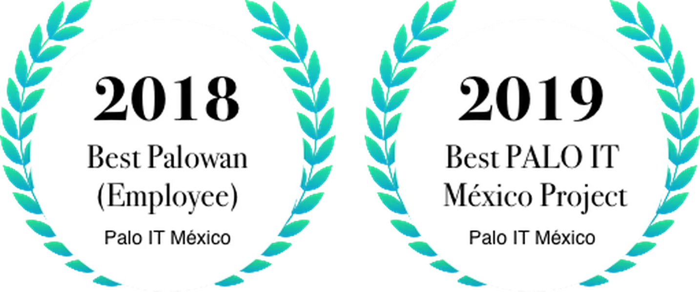 Laurels for Best Palowan 2018 and Best PALO IT México Project 2019